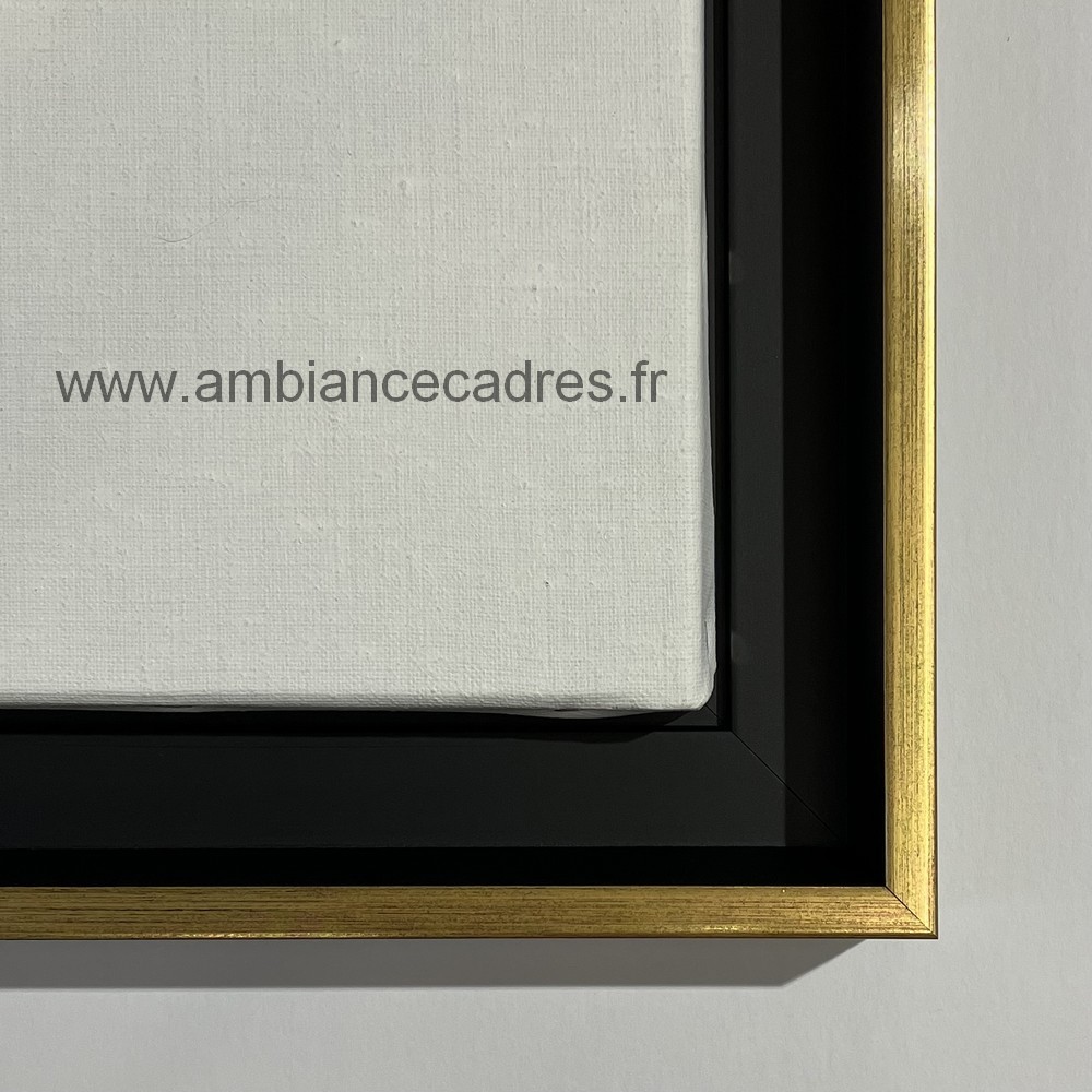 Caisse Américaine Noire et Or ou Noire et Argent -Dali – Image 8